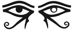 Together the Solar and Lunar Eyes of Ra (Provide a Holistic Perspective as both the right and left hemispheres of the brain are united.) 