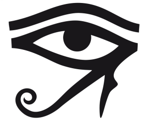 The Right Eye of Ra (also known as the Solar Eye corresponds to the literal, physical sight and the left hemisphere of the brain. Associated with the TASETT perspective.)