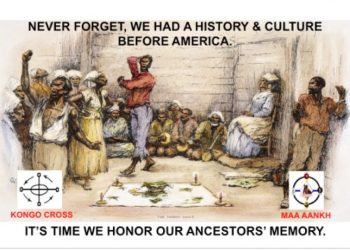 Never forget we had a culture and history before America